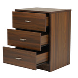 Torrie Engineered Wood Nightstand (Classic Walnut)