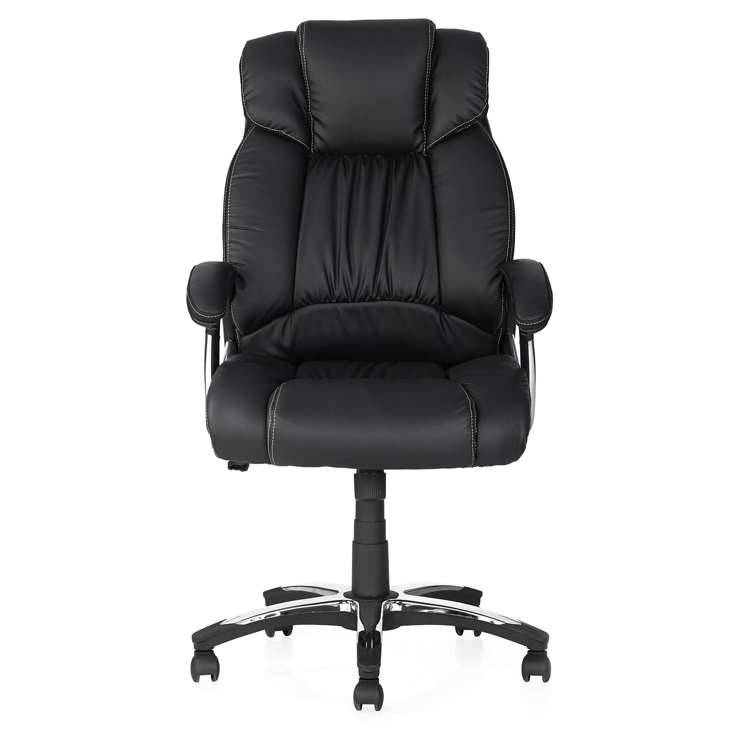 Trenvi High Back Office Chair (Black/Black)