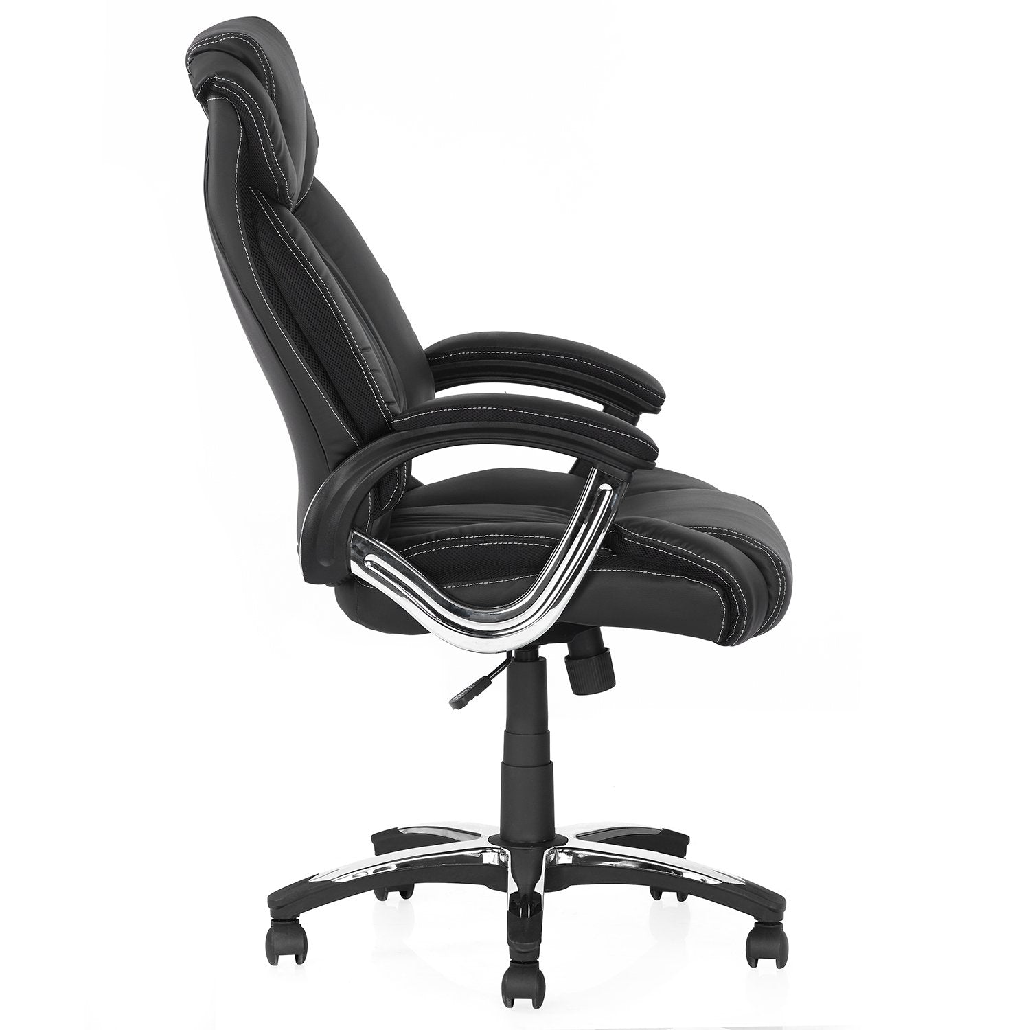 Trenvi High Back Office Chair (Black/Black)