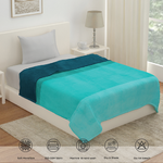 Arliss Gradation Polyester Single Blanket (Green)