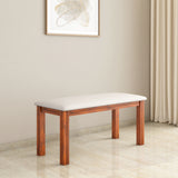 Vera 4 Searer Solid Wood Dining Bench (Honey Brown)