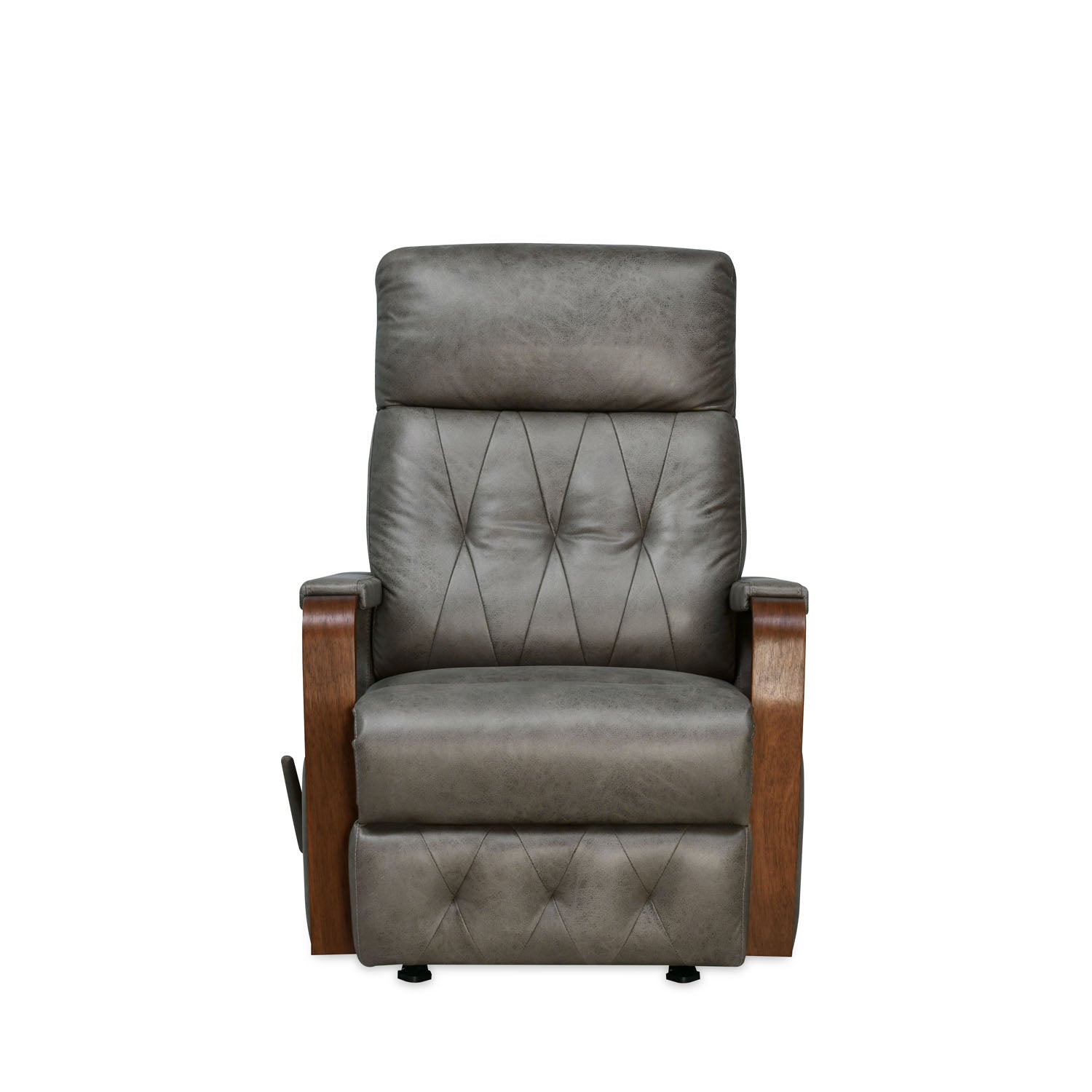 Woodbridge 1 Seater Fabric Rocker Recliner (Grey)