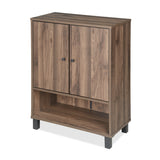 Astero Shoe Cabinet (Walnut)