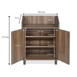 Aze Shoe Cabinet (Walnut)