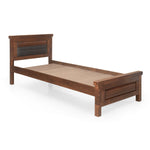 Dexter Solid Wood Single Bed (Cappucino)