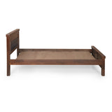 Dexter Solid Wood Single Bed (Cappucino)