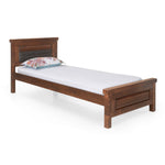 Dexter Solid Wood Single Bed (Cappucino)