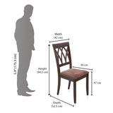 Peak Dining Chair (Cappucino)