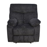 Gravid 1 Seater Manual Recliner (Charcoal)