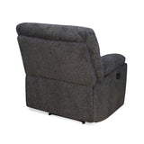 Gravid 1 Seater Manual Recliner (Charcoal)