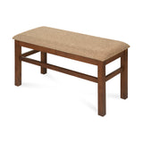 Jewel Dining Bench (Walnut)