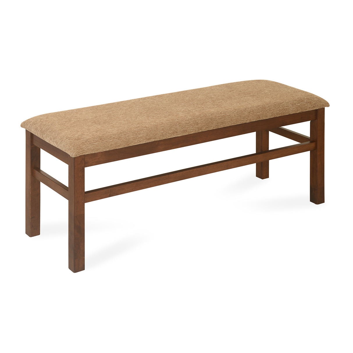 Jewel 6 Seater Dining Bench (Walnut)