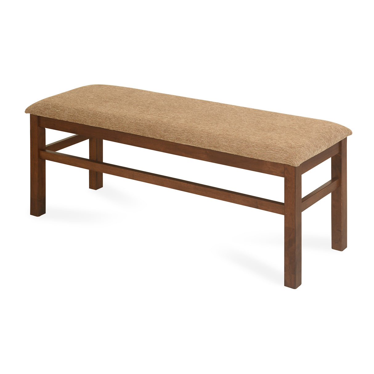 Jewel 6 Seater Dining Bench (Walnut)