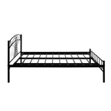 Nimbo Metal King Bed (Black)