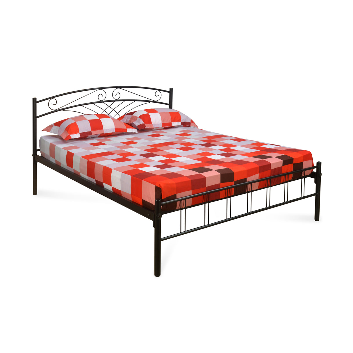 Nimbo Metal King Bed (Black)