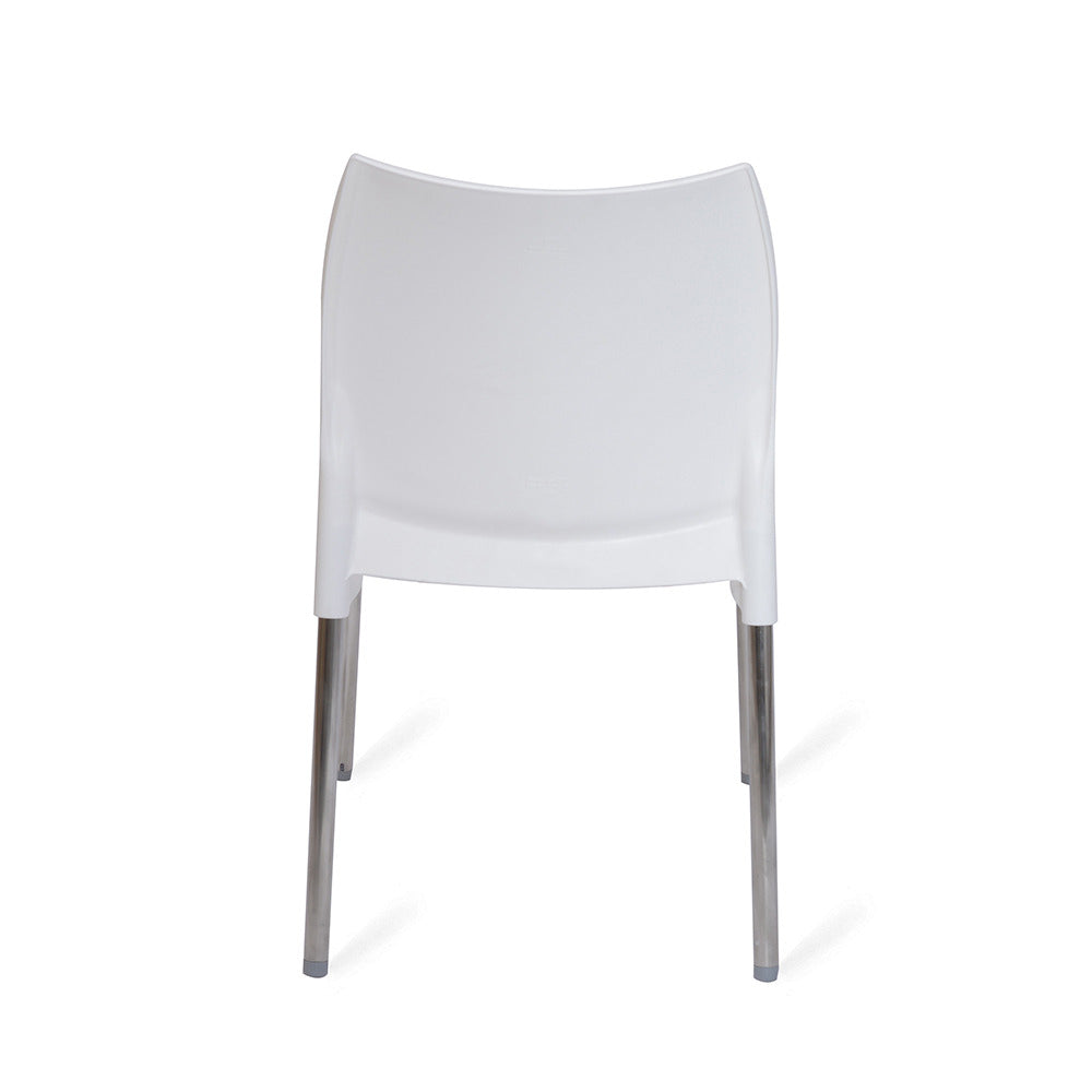 Nilkamal Novella 07 Plastic Chair (White)