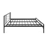 Ursa Metal King Bed (Black)