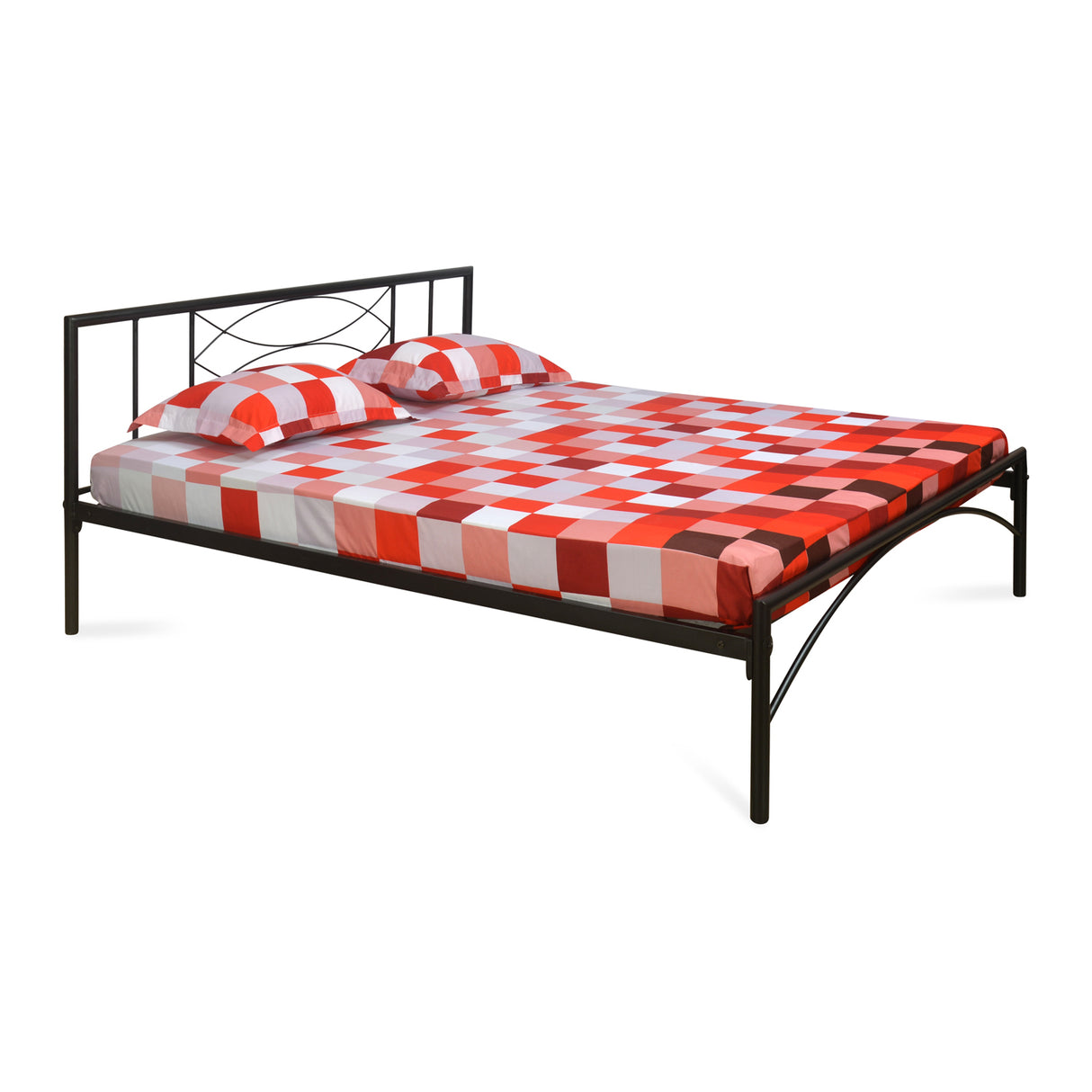 Ursa Metal King Bed (Black)