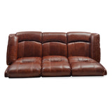 Wilson 3 Seater Sofa with 2 Manual Recliners (Caramel)